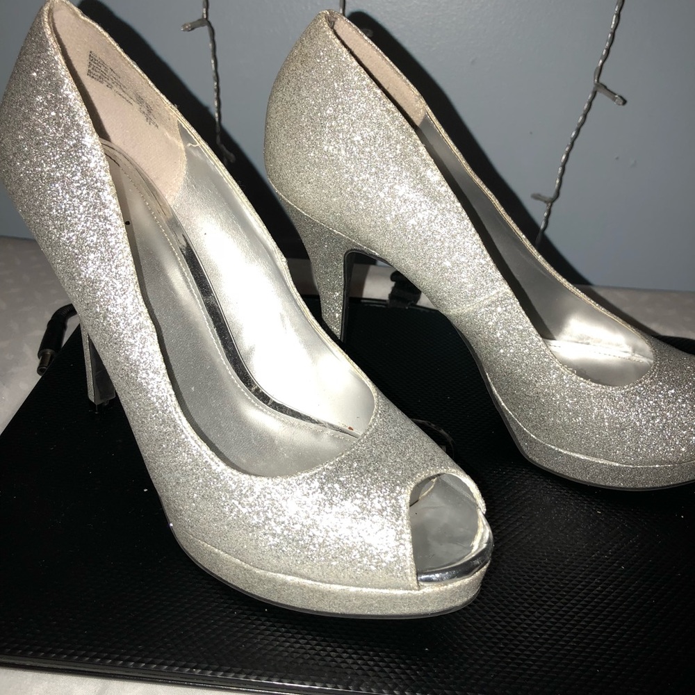Sparkly high heels